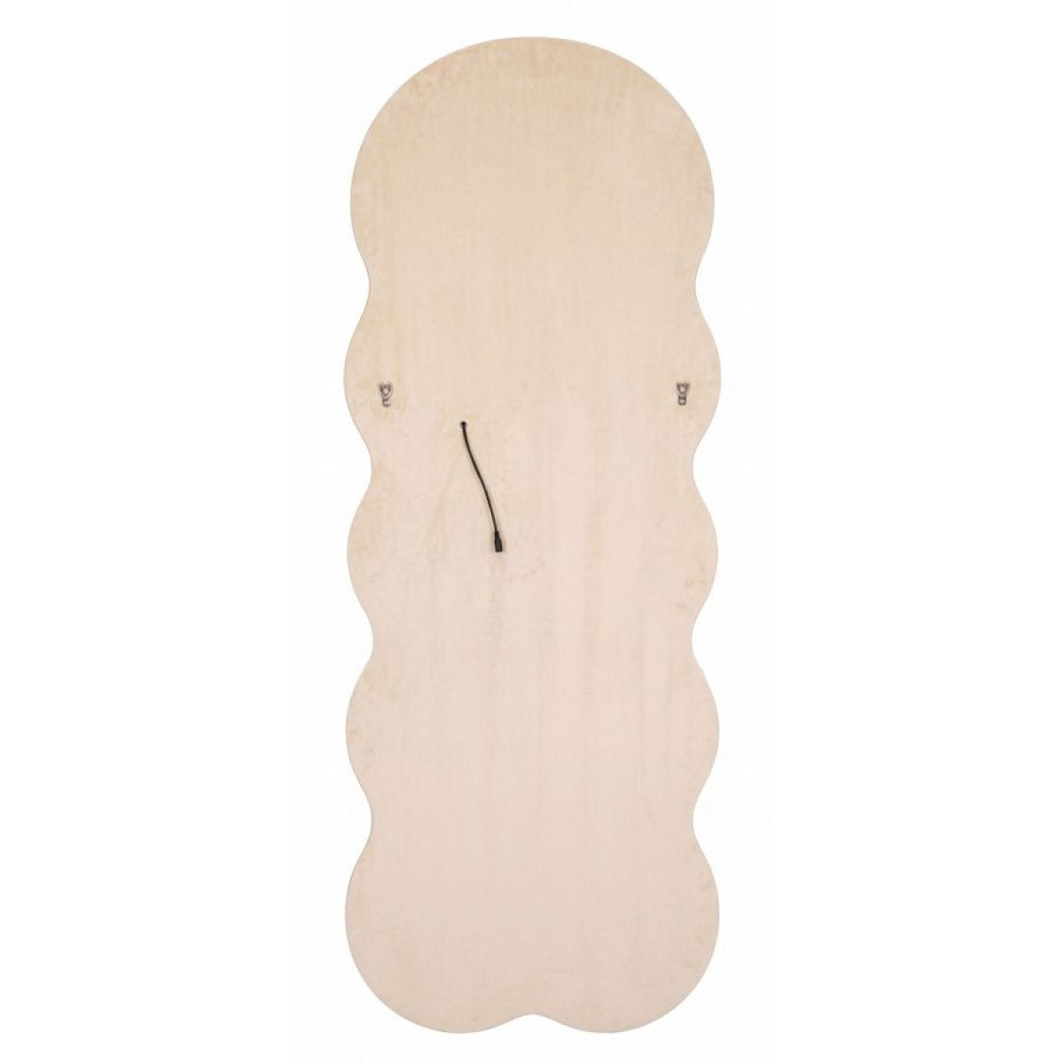 Miroir mural ondulé 60x160 cm LED inclus Clover Velours Crème - vue 9