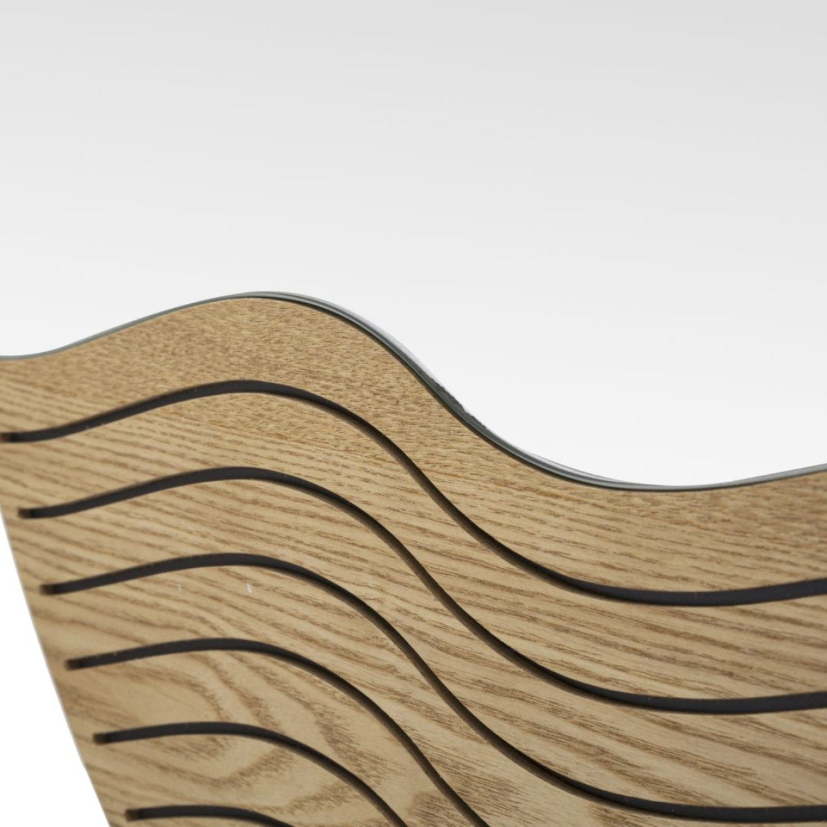 Miroir mural oval 50x80 cm Zaha Bois - vue 4