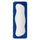 Miroir mural rectangulaire 60x160 cm Mandy Velours Bleu