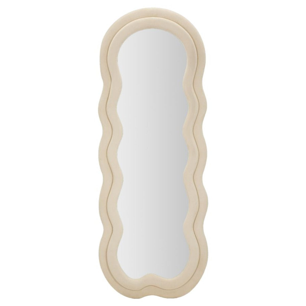 Miroir mural vague 60x160 cm Sam Velours Beige - vue 2