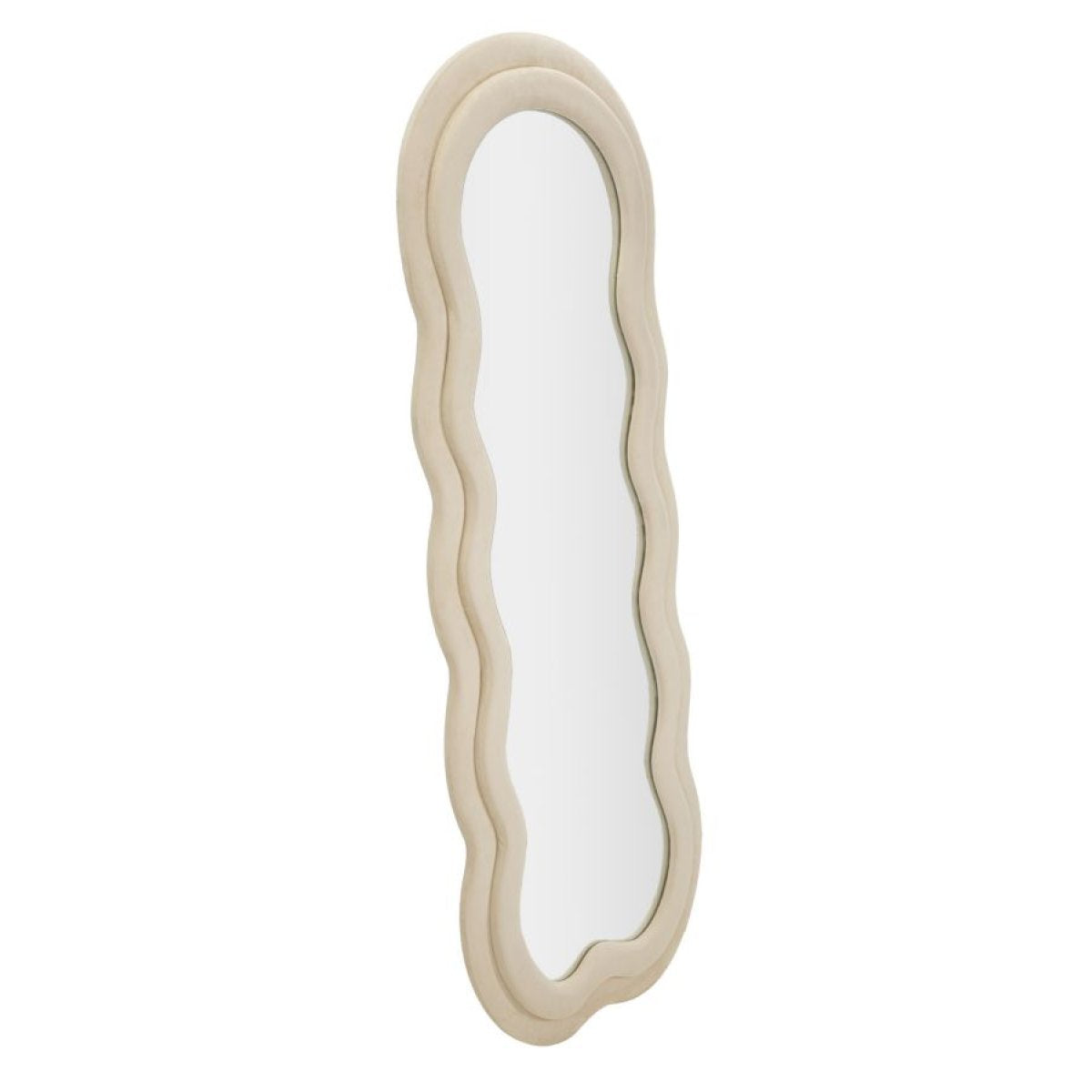 Miroir mural vague 60x160 cm Sam Velours Beige - vue 3