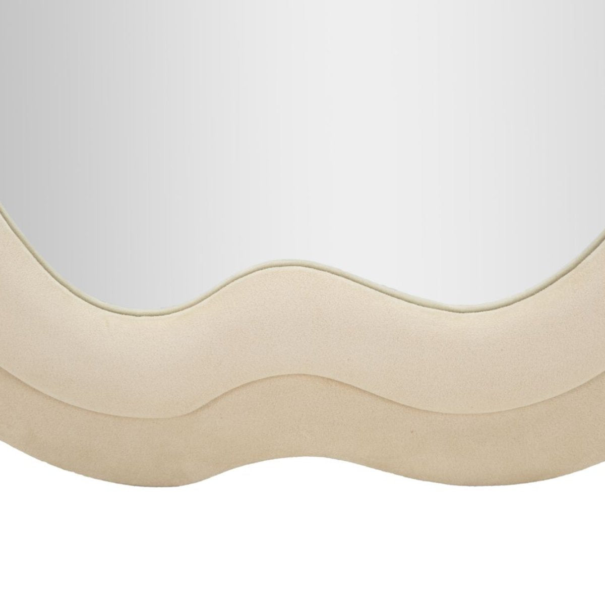 Miroir mural vague 60x160 cm Sam Velours Beige - vue 5