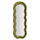 Miroir mural vague 60x160 cm Sam Velours Vert