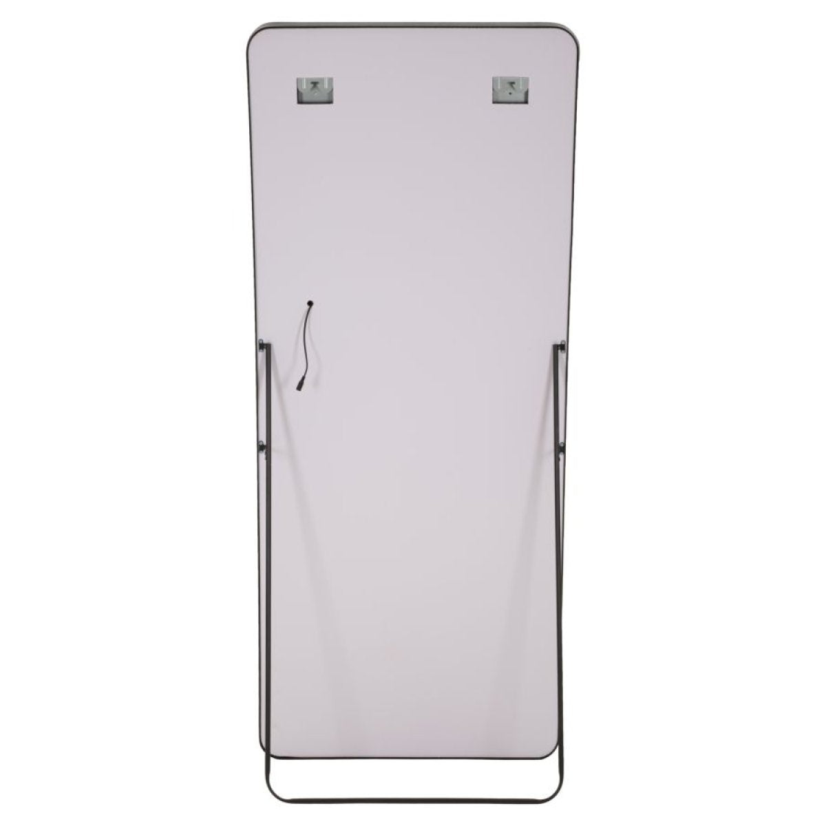Miroir sur pied ou mural rectangulaire 70x170 cm LED Neva Noir - vue 9
