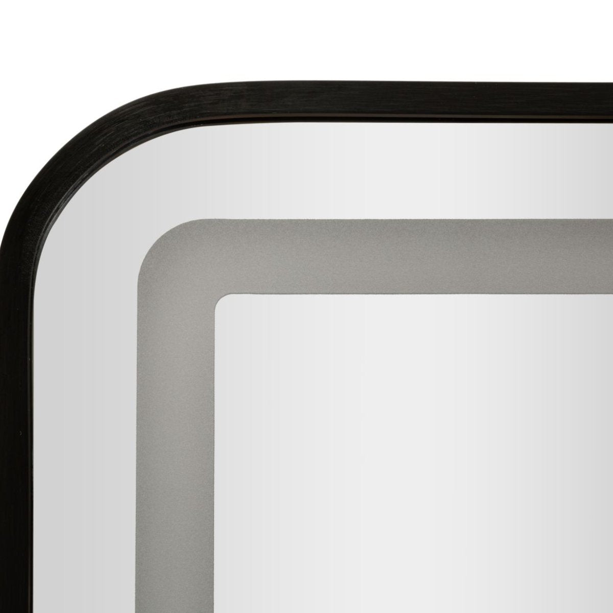 Miroir sur pied rectangulaire 70x170 cm LED Neva Noir - vue 8