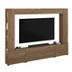 Meuble TV 5 portes 8 niches 260 cm Nala Bois