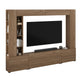 Meuble TV 5 portes 12 niches 260 cm Nala Bois