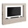Meuble TV 5 portes 8 niches 260 cm Nala Cachemire