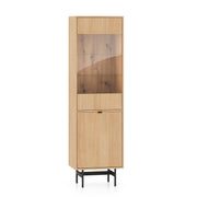 Vitrine 2 portes Nila Bois