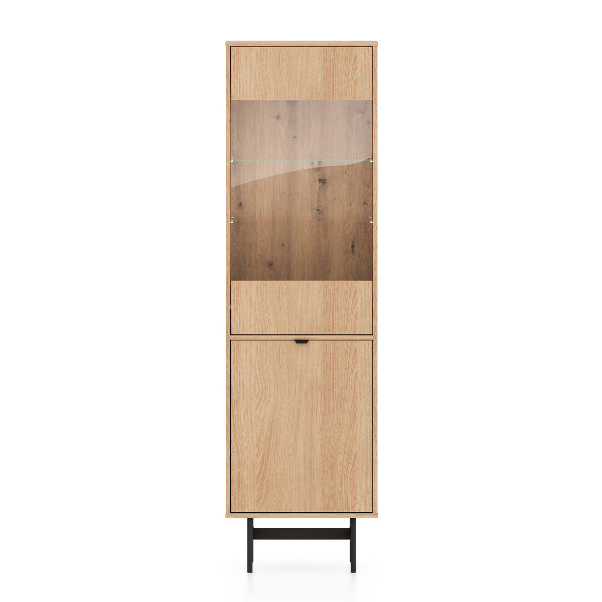 Vitrine 2 portes Nila Bois - vue 8