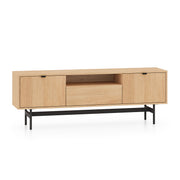 Meuble TV 3 portes 150 cm Nila Bois