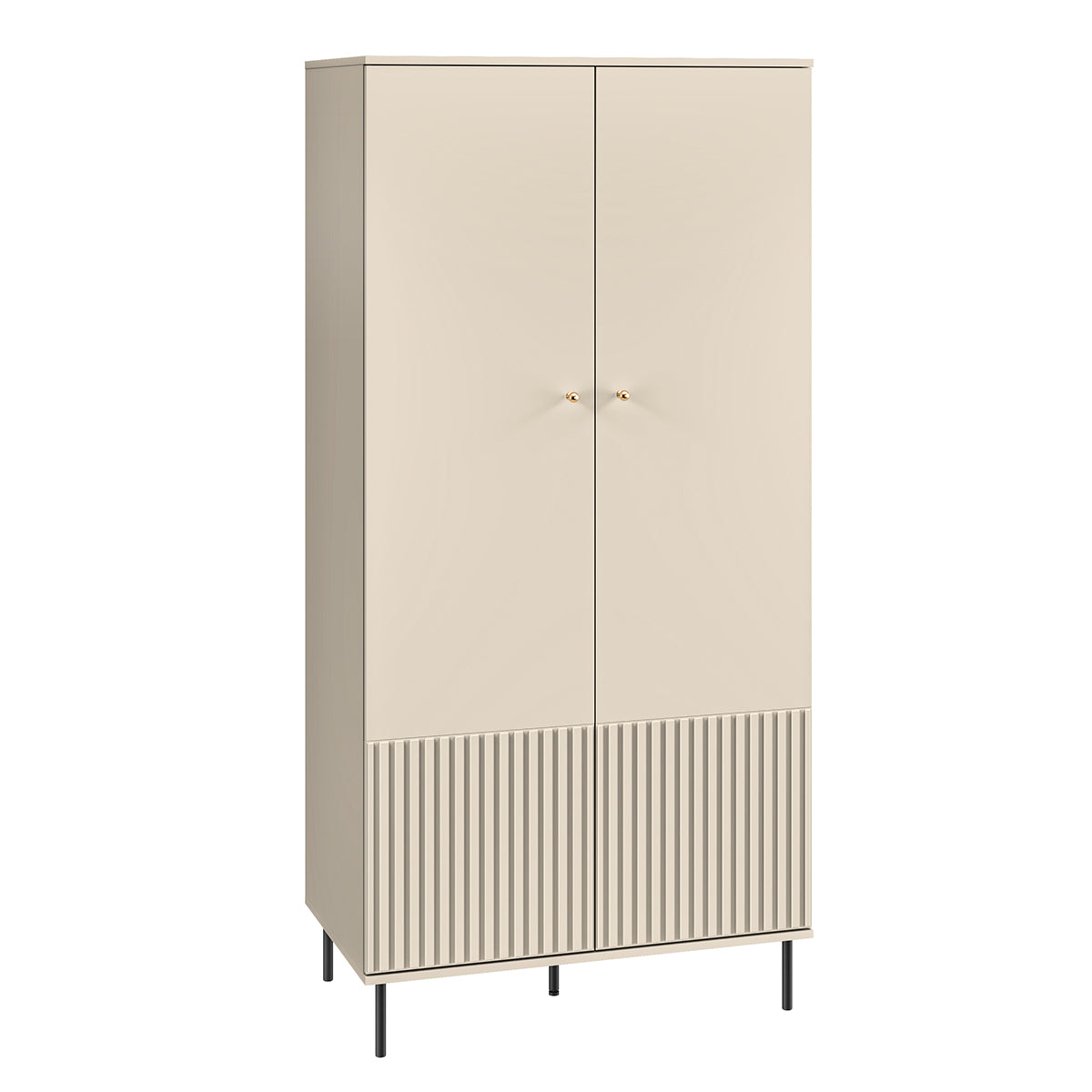 Armoire 2 portes Nova Cachemire