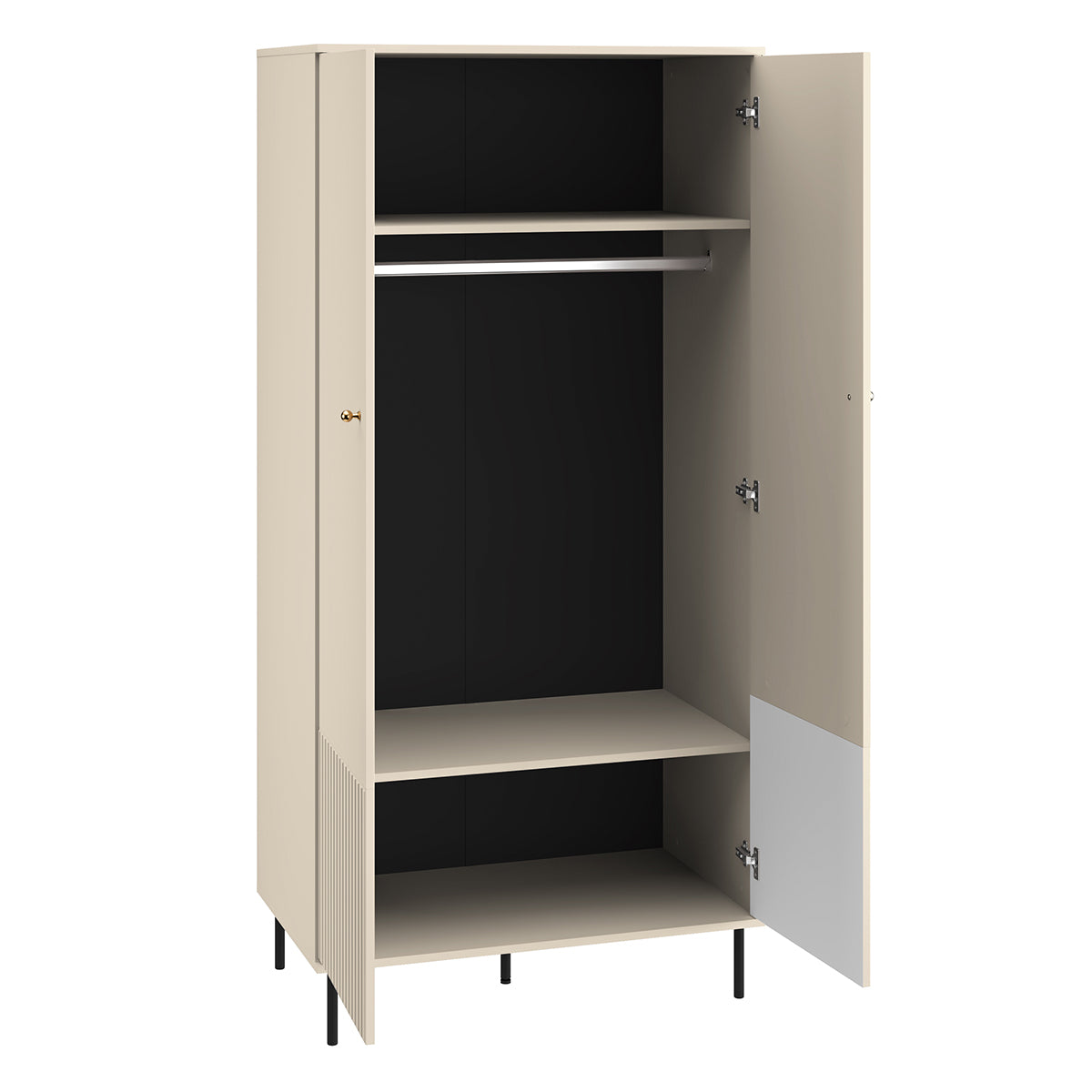 Armoire 2 portes Nova Cachemire - vue 2