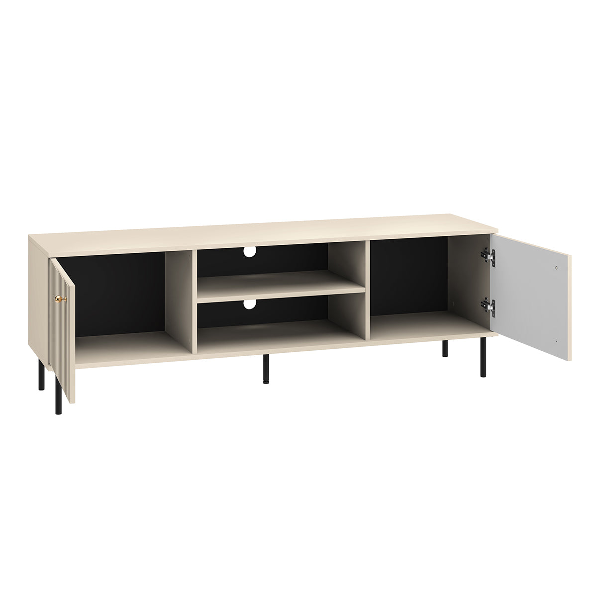 Meuble TV 2 portes 160 cm Nova Cachemire - vue 2