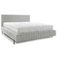 Lit coffre 160x200 sommier inclus Ori Gris