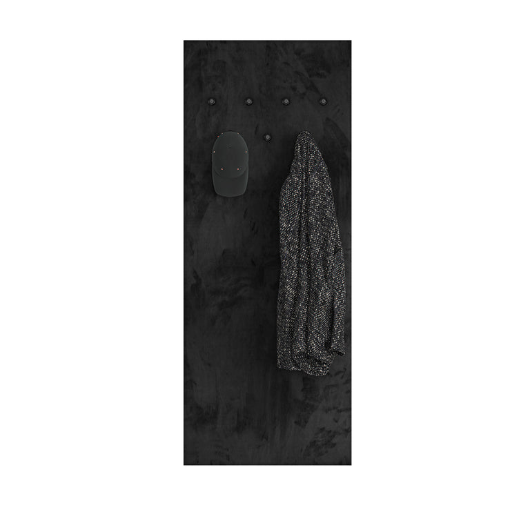 Porte-manteau mural 7 patères Nilo Bois