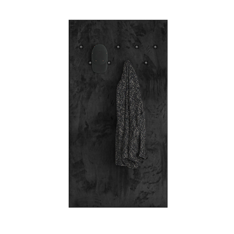 Porte-manteau mural 9 patères Nilo Bois