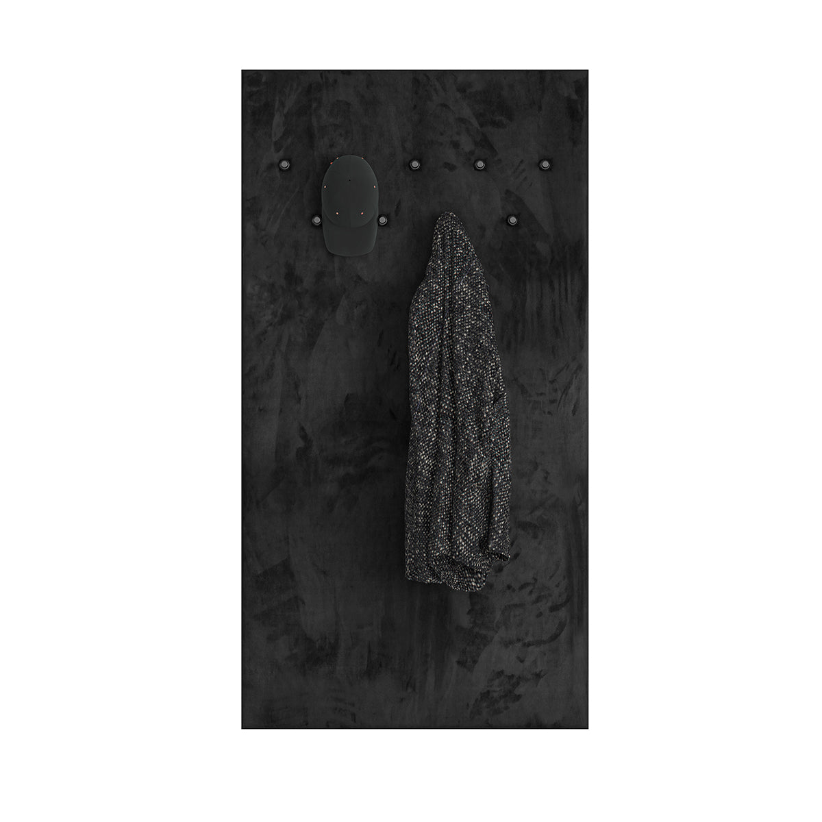 Porte-manteau mural 9 patères Nilo Bois - vue 2