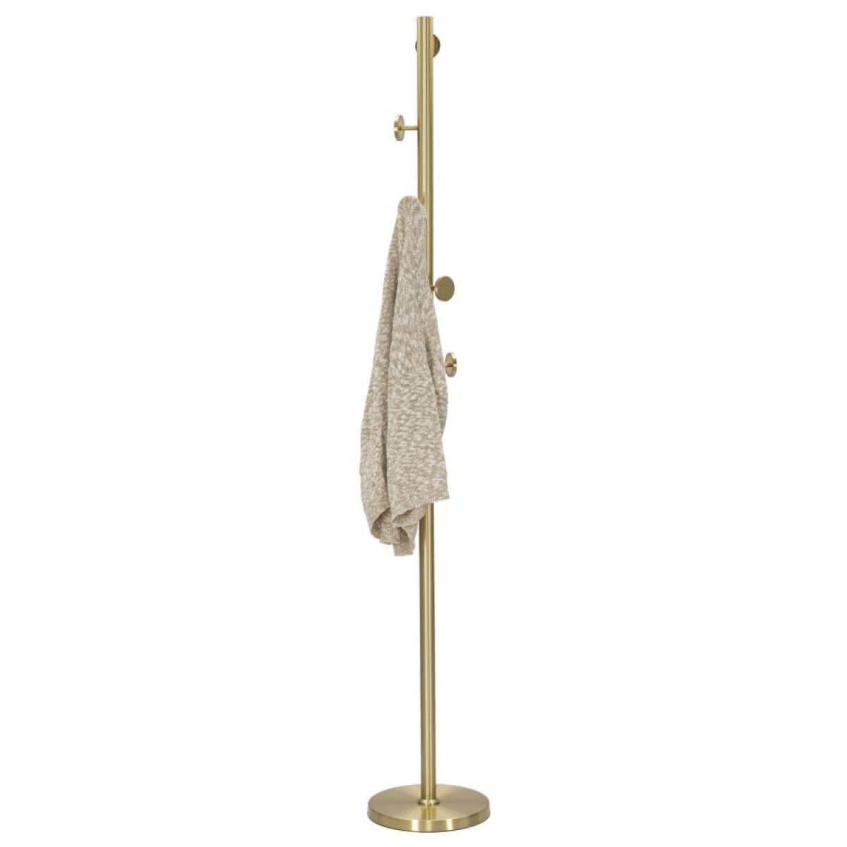 Porte-manteau sur pied 5 patères Kimi Doré - vue 6