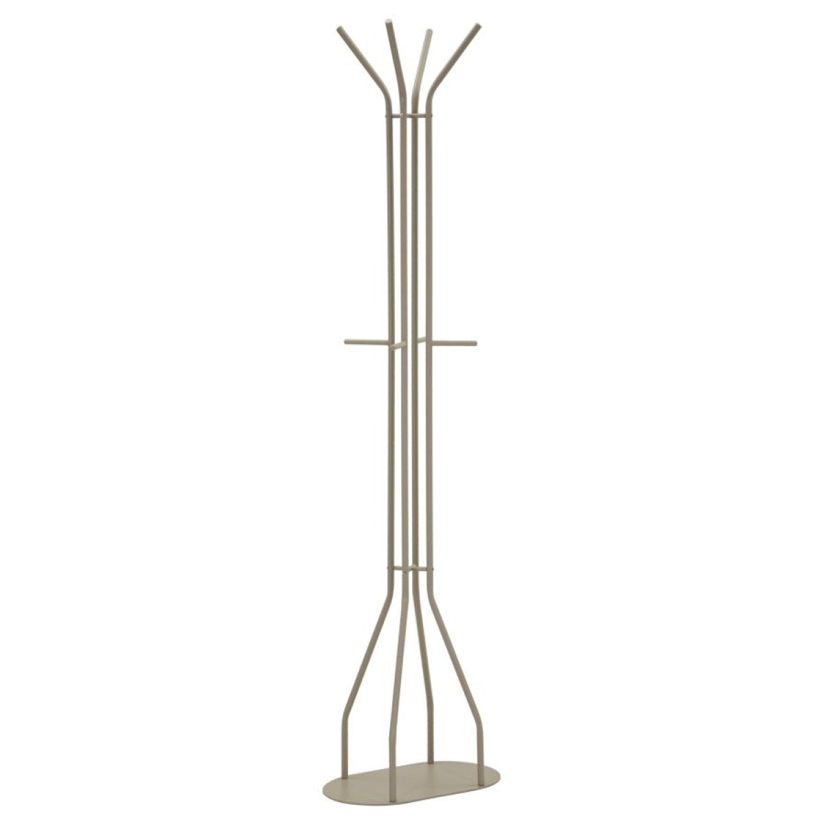 Porte-manteau sur pied 8 patères Aries Gris - vue 2