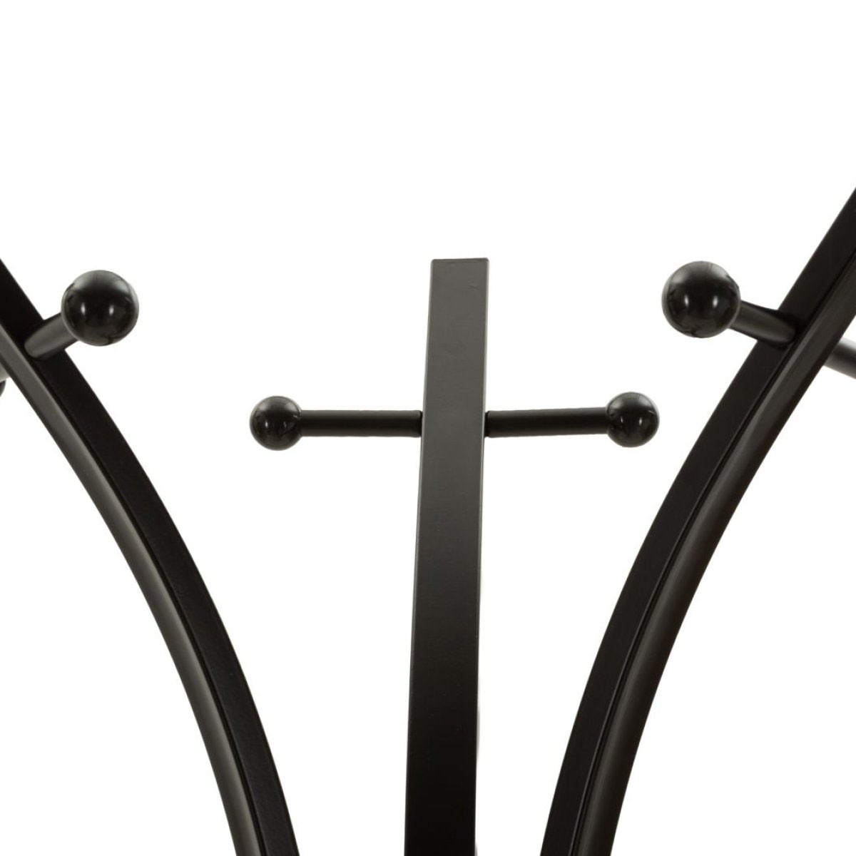 Porte-manteau sur pied 9 patères Eddie Noir - vue 6