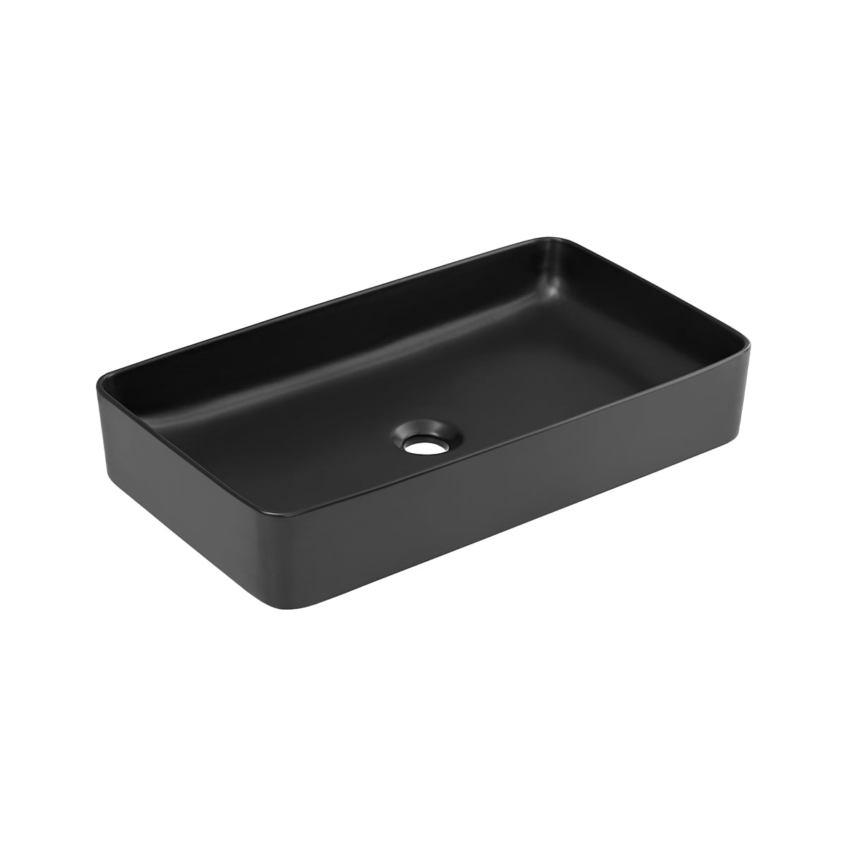 Meuble simple vasque 100cm Rigel Bois et Anthracite - vue 4