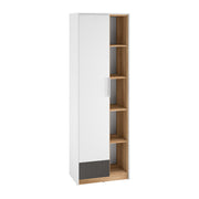 Armoire 1 porte Ronan Blanc