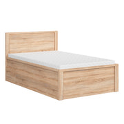 Lit 120x200 sommier et tiroirs inclus Soren Bois