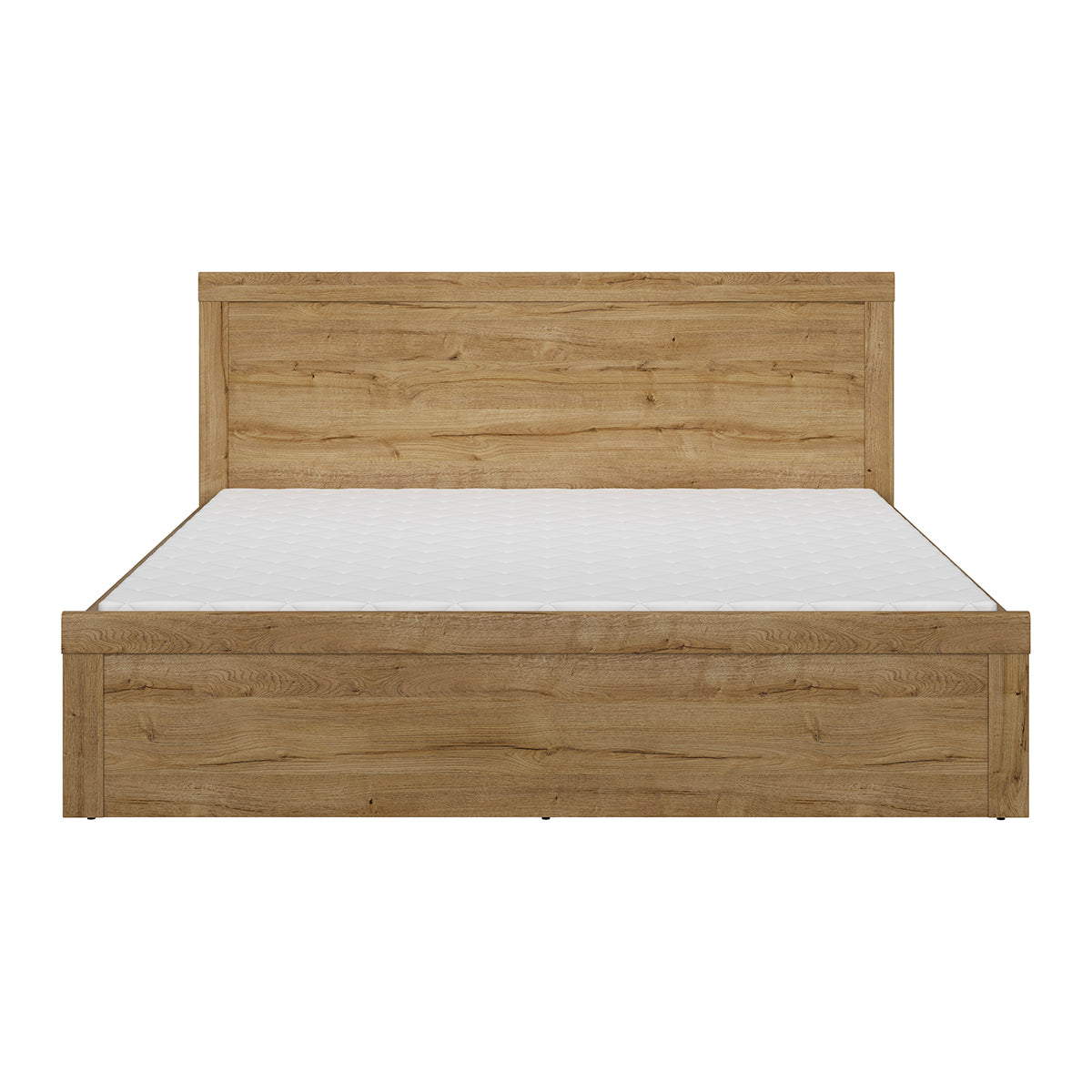 Lit 180x200 sommier et tiroirs inclus Hella Bois - vue 2
