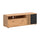 Meuble TV 1 porte 1 tiroir 135 cm Ezra Bois
