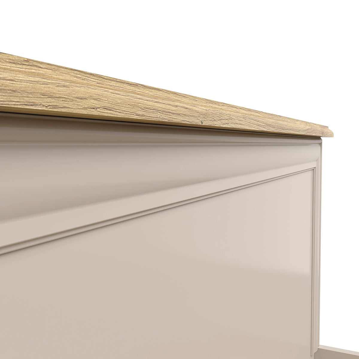 Lit coffre 160x200 sommier inclus Perle Cachemire - vue 3