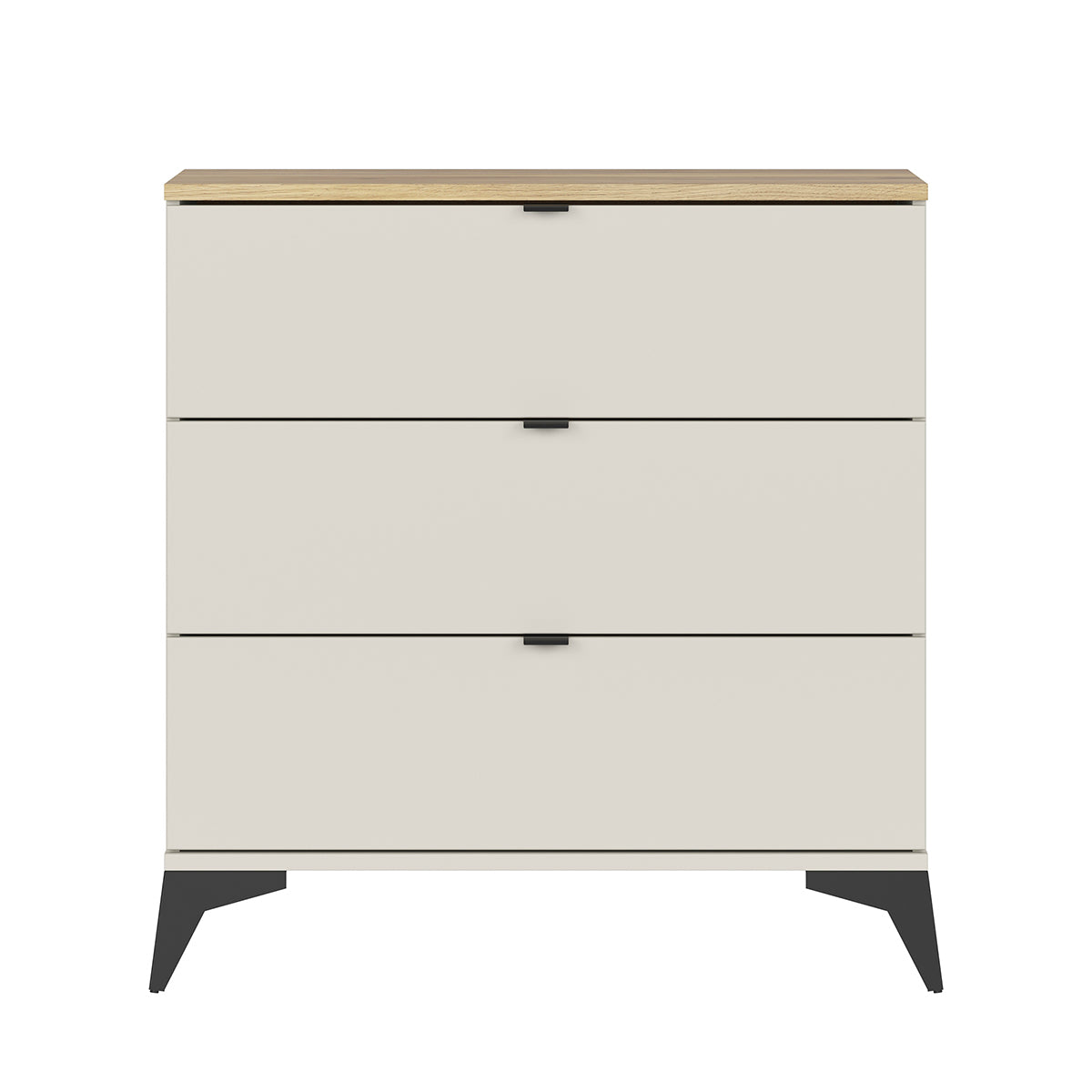 Commode 3 tiroirs Naya Cachemire - vue 3