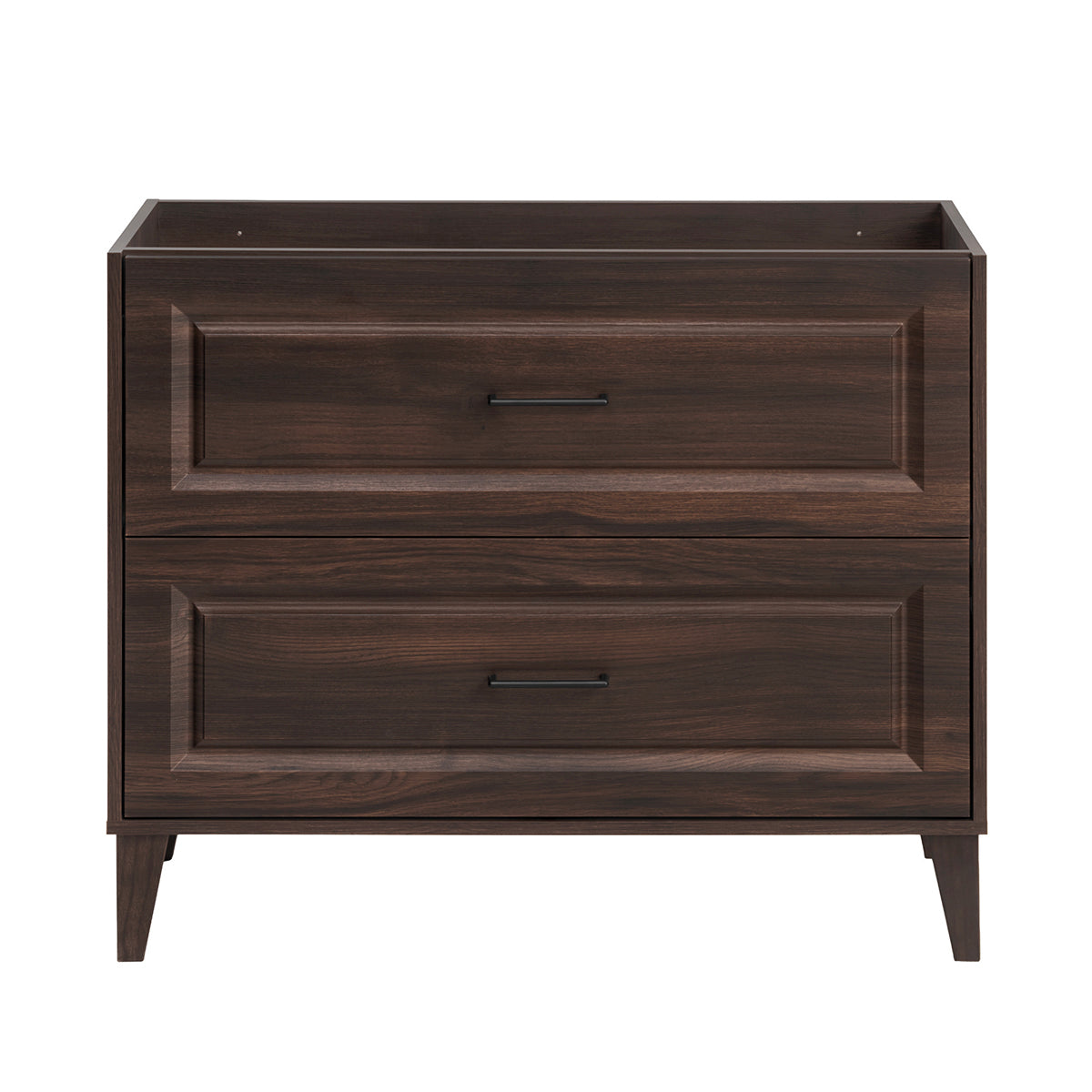 Meuble sous-vasque 100cm Moka Bois foncé - vue 3