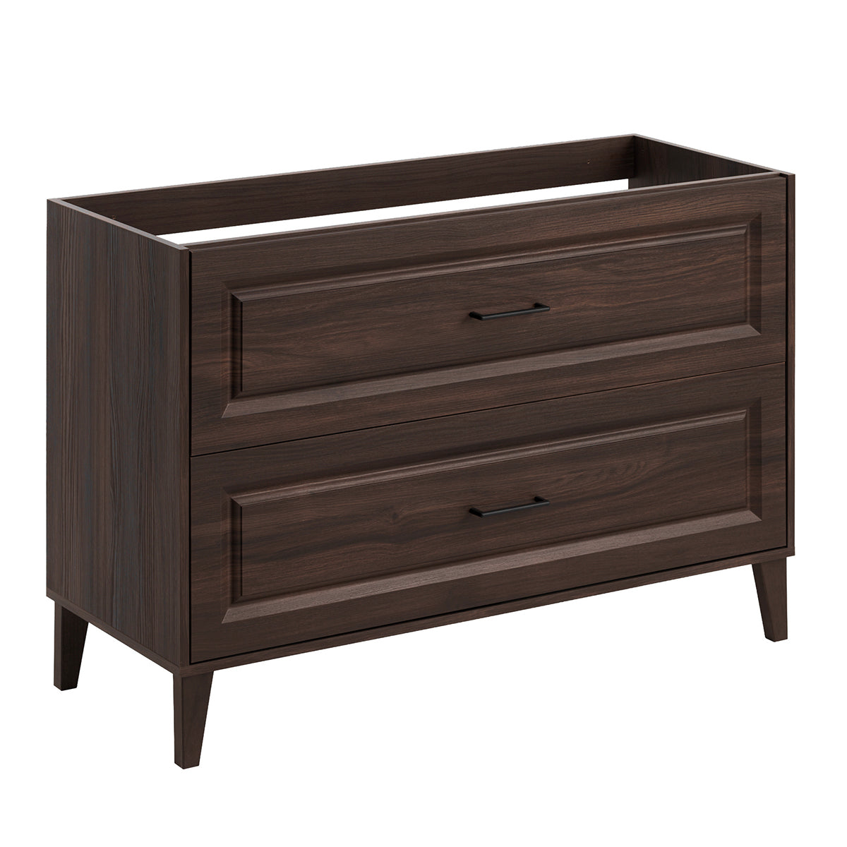 Meuble sous-vasque 120cm Moka Bois foncé