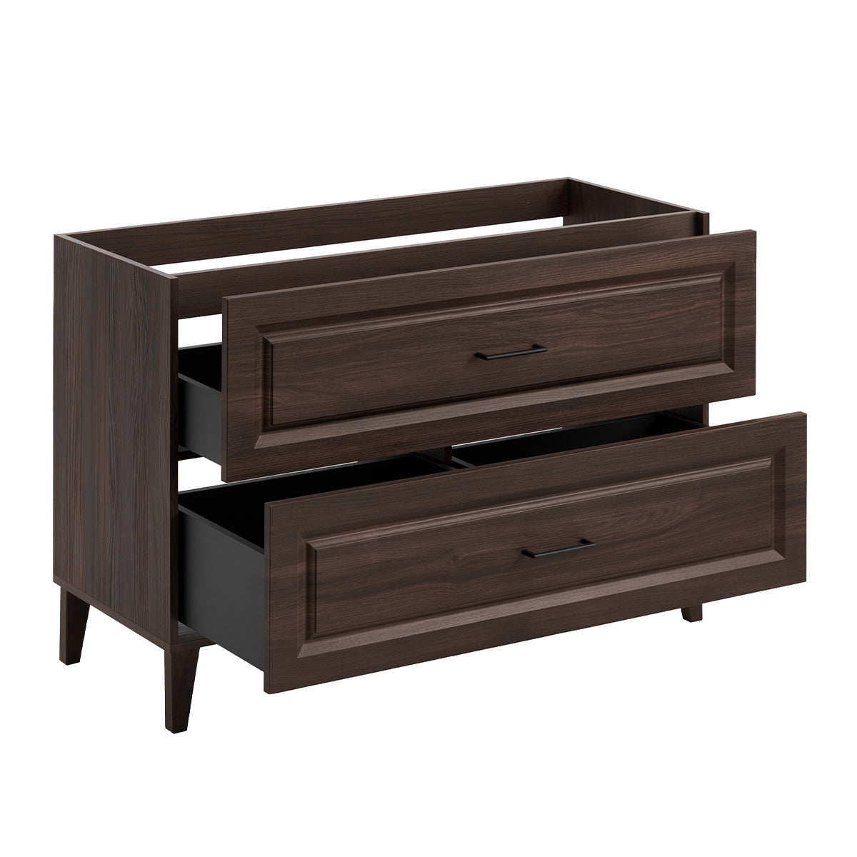 Meuble sous-vasque 120cm Moka Bois foncé - vue 2