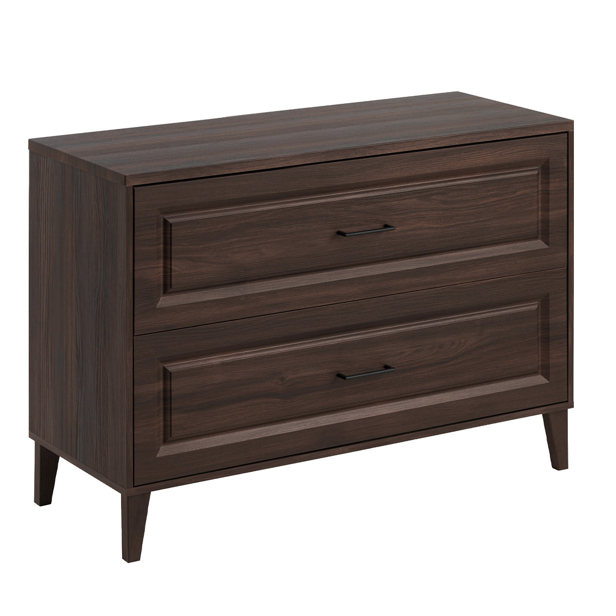 Meuble sous-vasque 120cm plan de toilette Moka Bois foncé