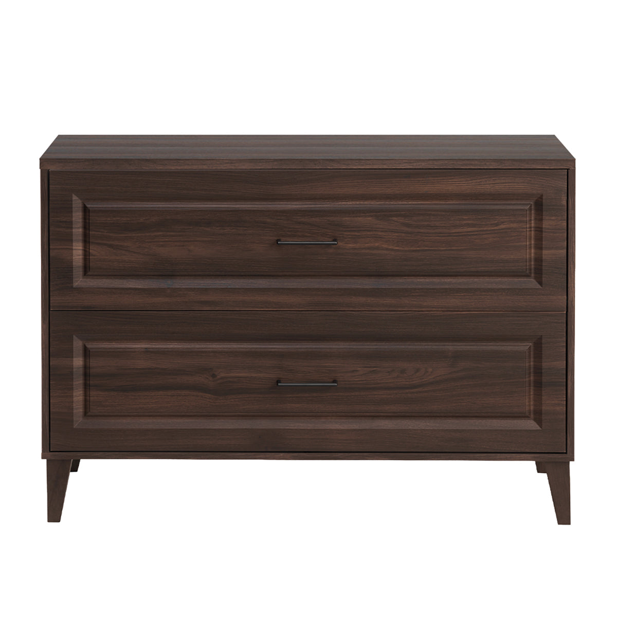 Meuble sous-vasque 120cm plan de toilette Moka Bois foncé - vue 3