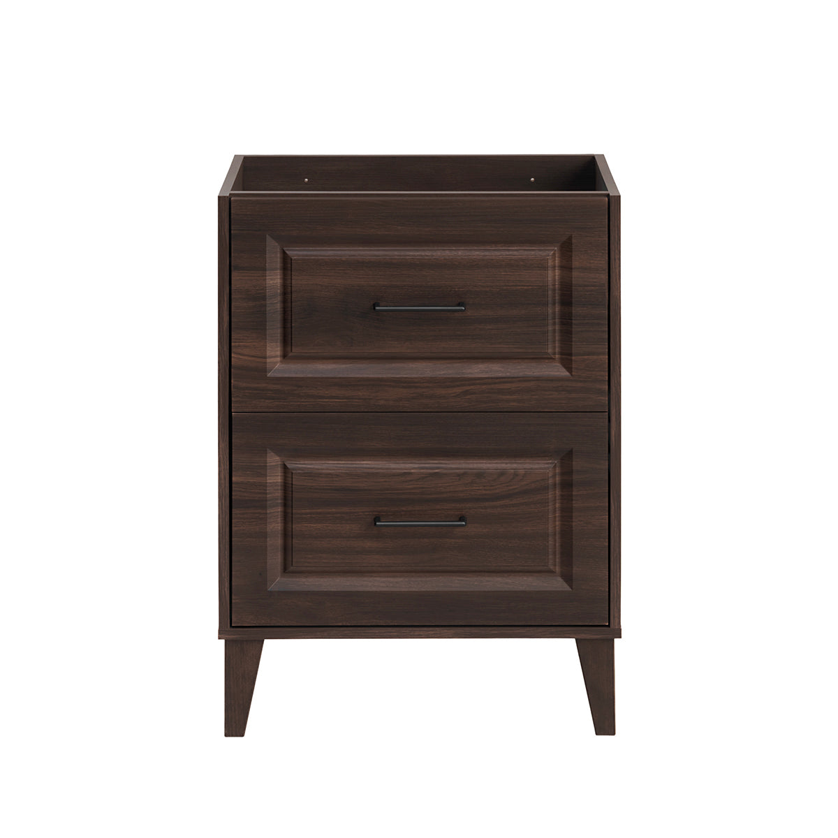Meuble sous-vasque 60cm Moka Bois foncé - vue 2