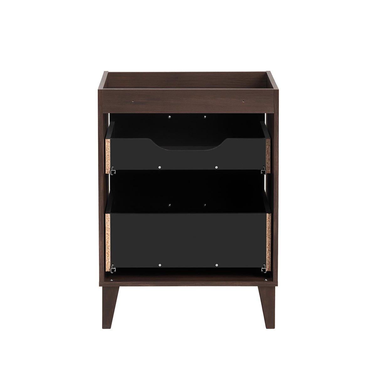 Meuble sous-vasque 60cm Moka Bois foncé - vue 4
