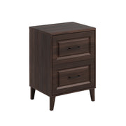 Meuble sous-vasque 60cm plan de toilette Moka Bois foncé