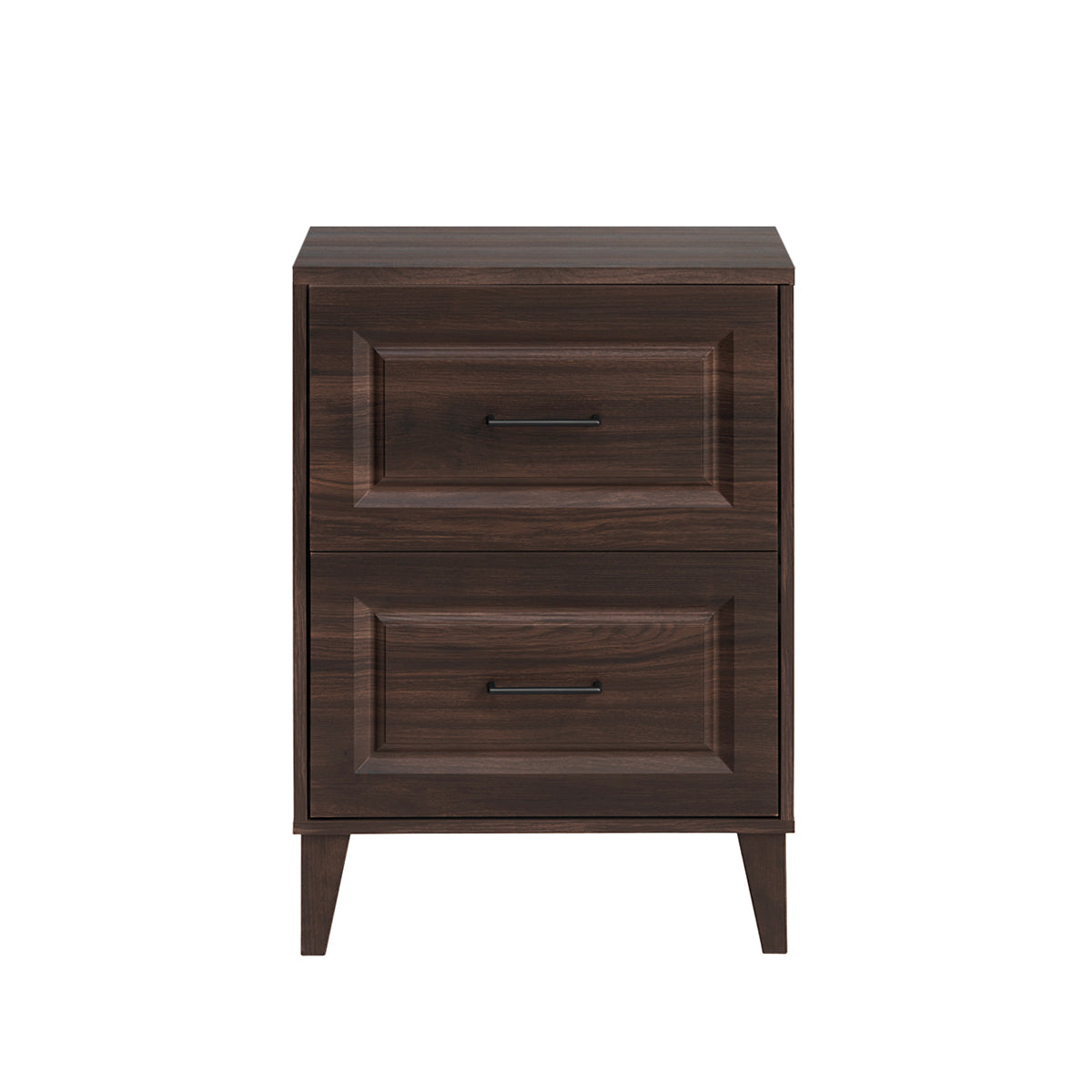 Meuble sous-vasque 60cm plan de toilette Moka Bois foncé - vue 3