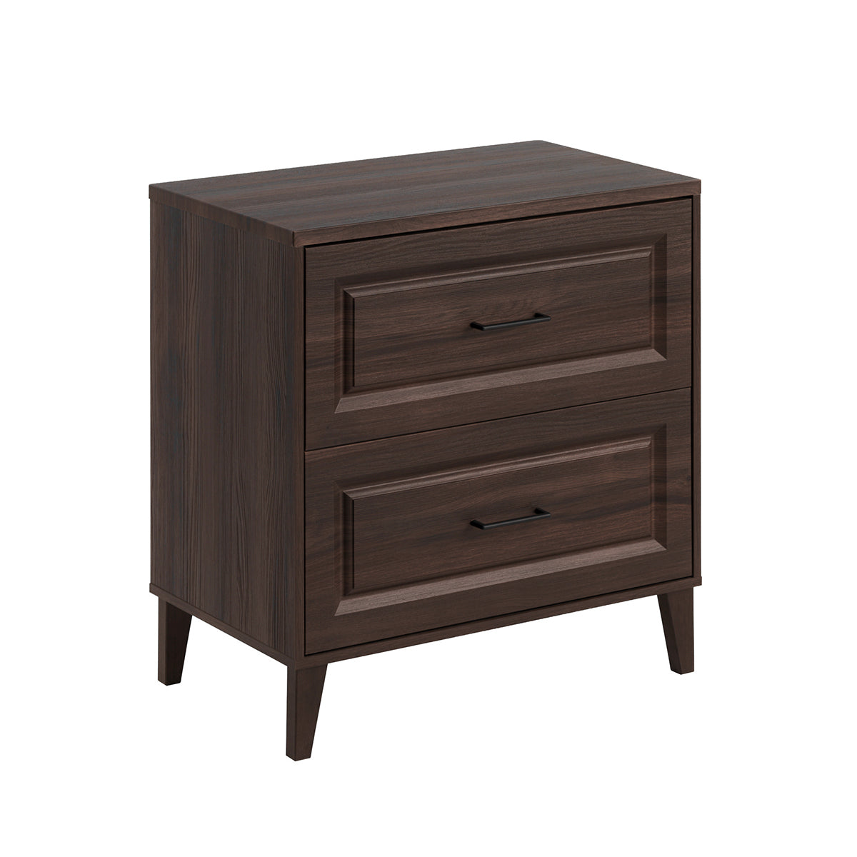 Meuble sous-vasque 80cm plan de toilette Moka Bois foncé