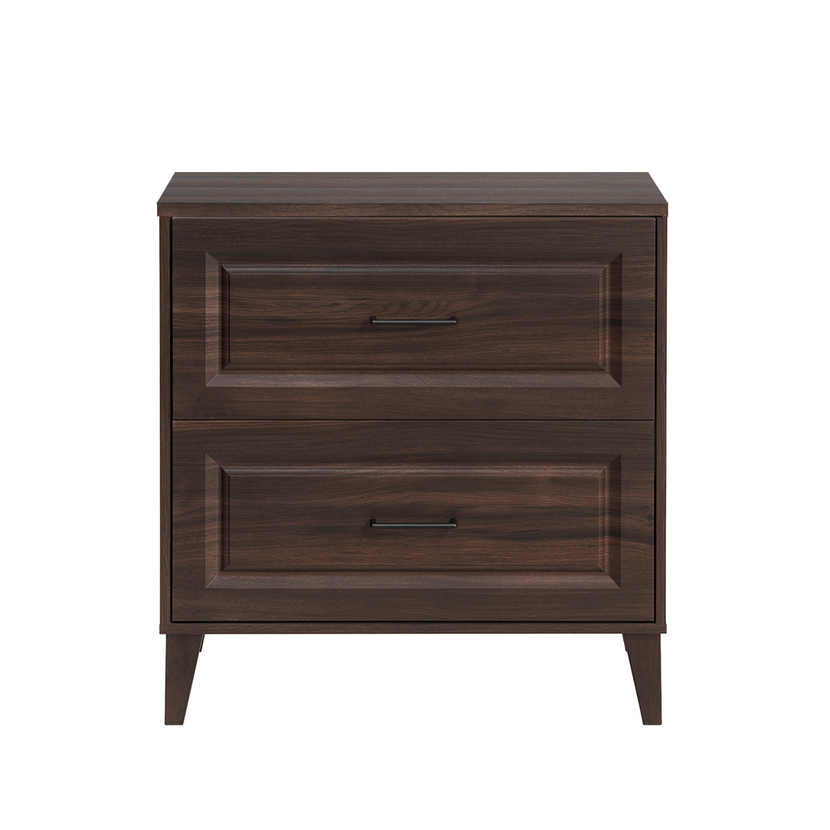 Meuble sous-vasque 80cm plan de toilette Moka Bois foncé - vue 3
