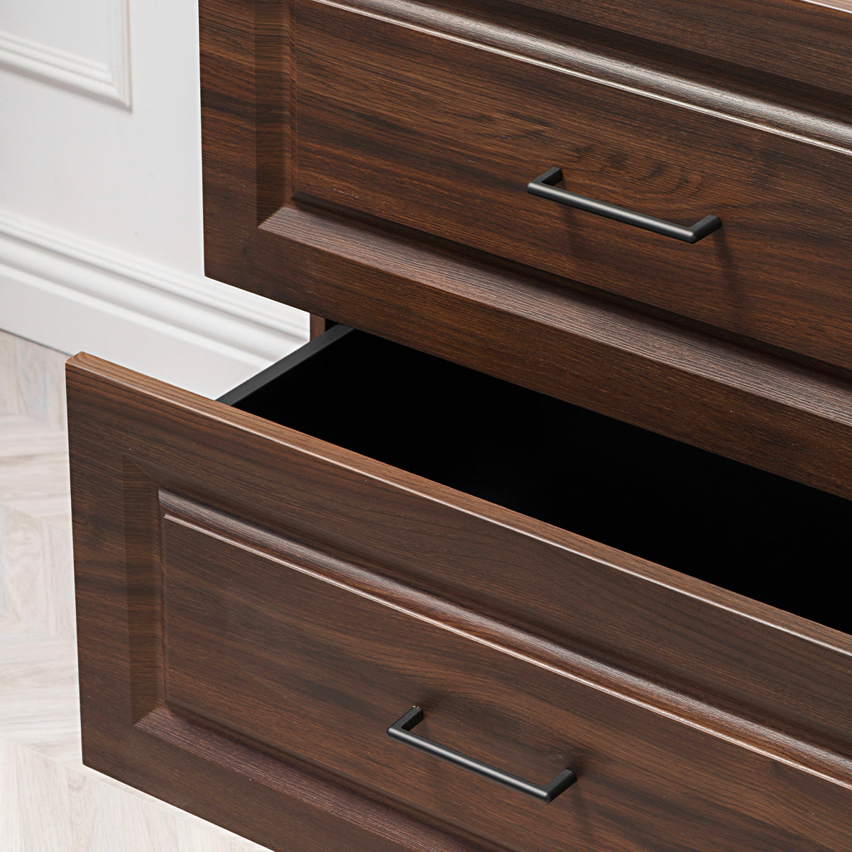 Meuble sous-vasque 120cm Moka Bois foncé - vue 7