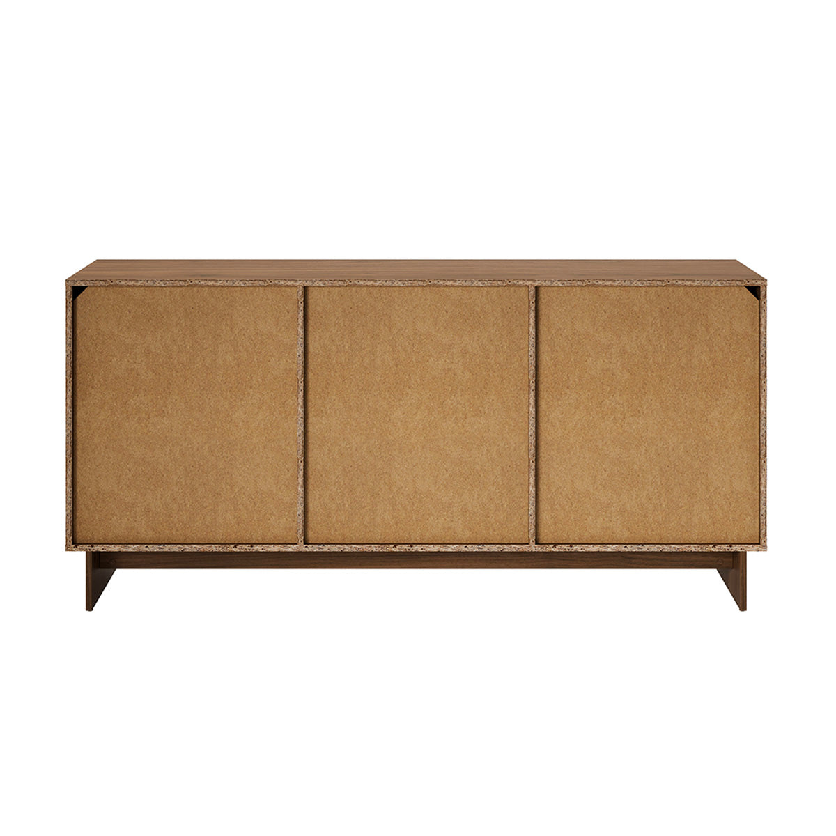 Buffet 2 portes 3 tiroirs Riyo Bois foncé - vue 5