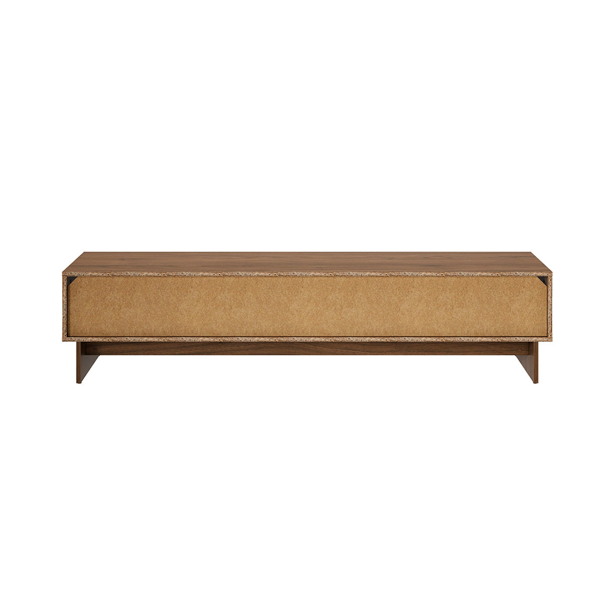 Meuble TV 1 tiroir 176 cm Riyo Bois foncé - vue 5