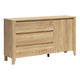 Commode 3 tiroirs 1 porte Samara Bois