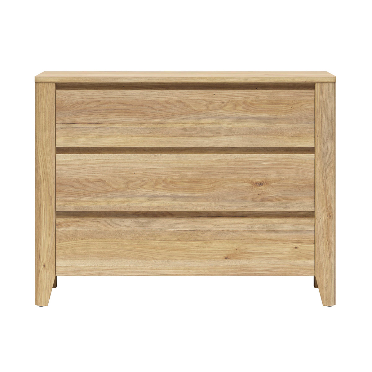 Commode 3 tiroirs Samara Bois - vue 4