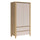 Armoire 2 portes 2 tiroirs Samara Bois et Cachemire