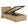 Lit coffre 100x200 sommier inclus Sandy Bois